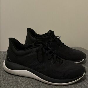 lululemon athletica Black and White Athletic Shoes